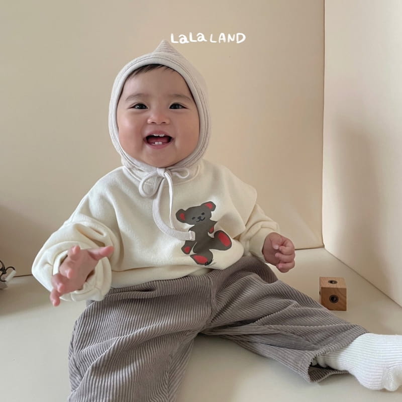 Lalaland - Korean Baby Fashion - #babyboutiqueclothing - Bebe Bear Doll Sweatshirt - 3