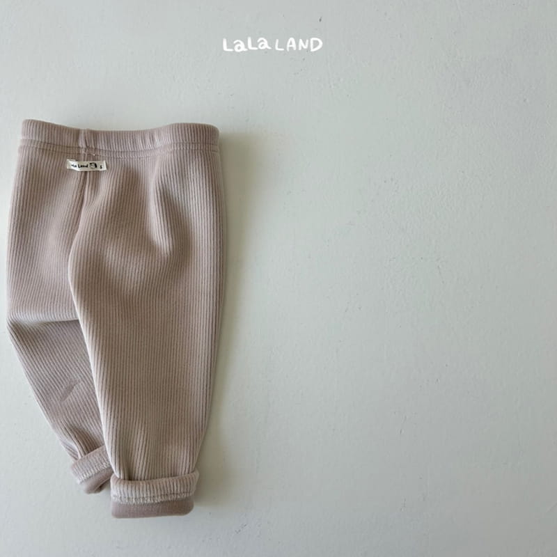 Lalaland - Korean Baby Fashion - #babyclothing - Bebe Rib Mink Leggings - 12