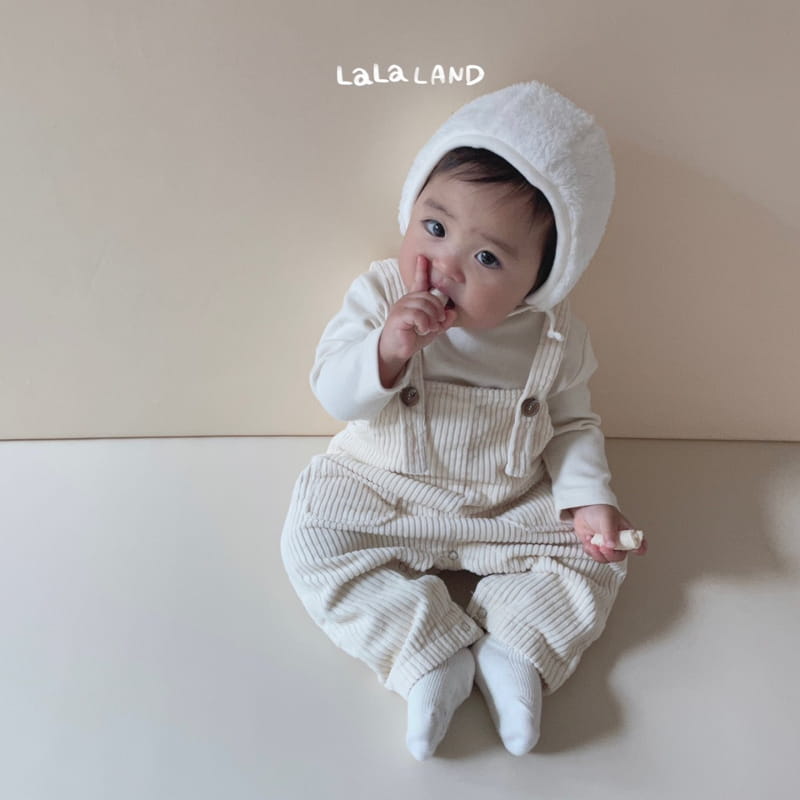 Lalaland - Korean Baby Fashion - #babyfashion - Bebe Toy Dungarees Bodysuit