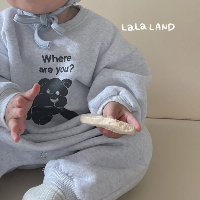 Lalaland - Korean Baby Fashion - #babyfashion - Bebe Wear Bear Bodysuit - 3