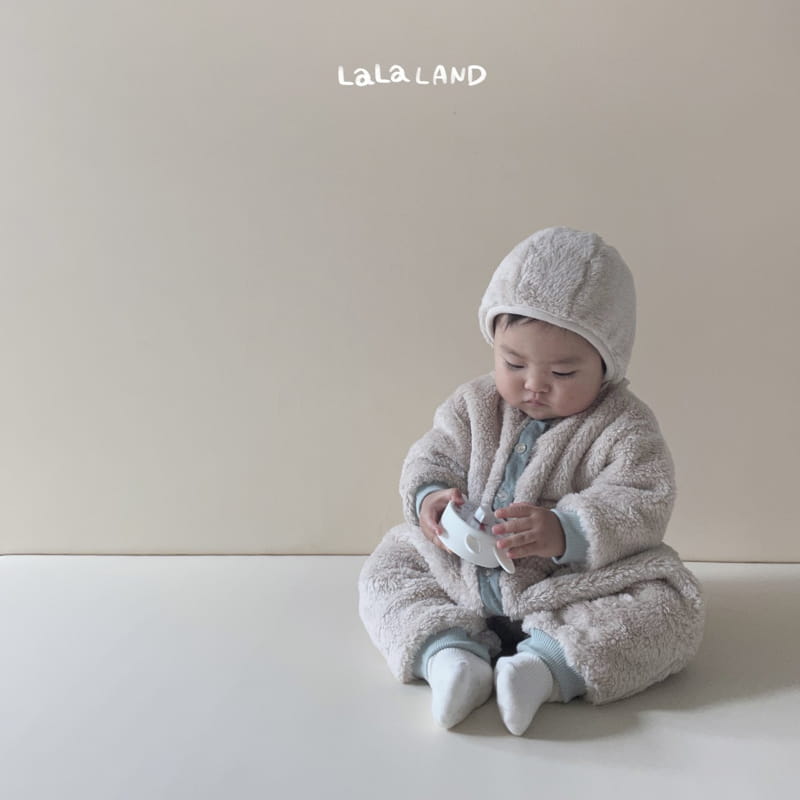 Lalaland - Korean Baby Fashion - #babyfashion - Bebe Fluffy Bodysuit - 4