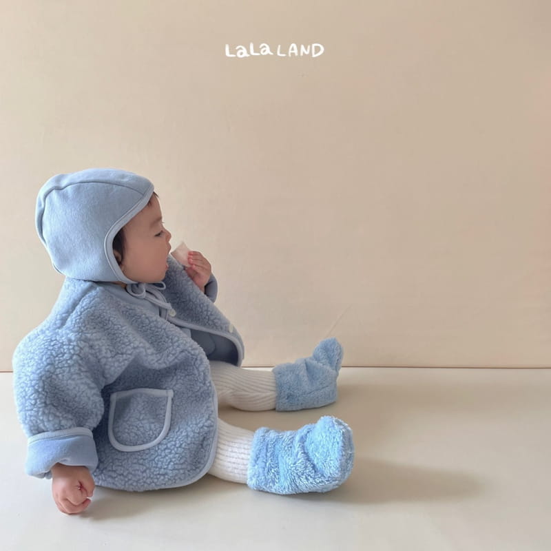 Lalaland - Korean Baby Fashion - #babyfever - Bebe Mayo Knit Leggings - 12