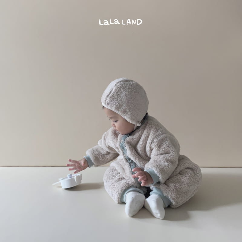 Lalaland - Korean Baby Fashion - #babygirlfashion - Bebe Fluffy Bodysuit - 5