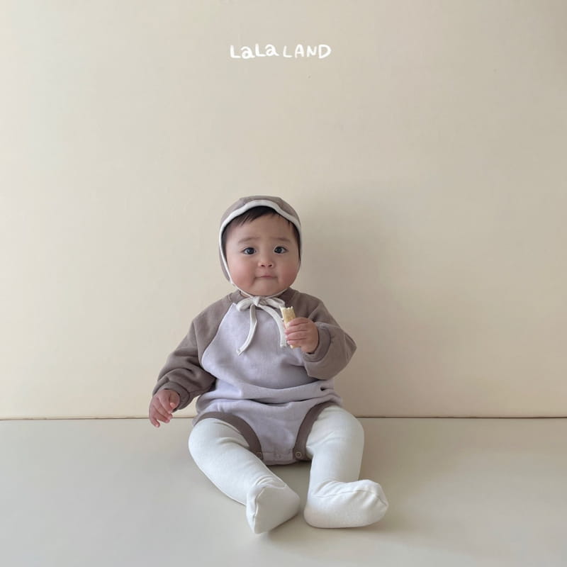 Lalaland - Korean Baby Fashion - #babygirlfashion - Bebe Block Raglan Bodysuit