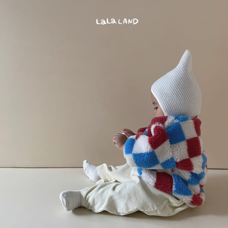 Lalaland - Korean Baby Fashion - #babylifestyle - Bebe Rib Dungarees Pants - 11