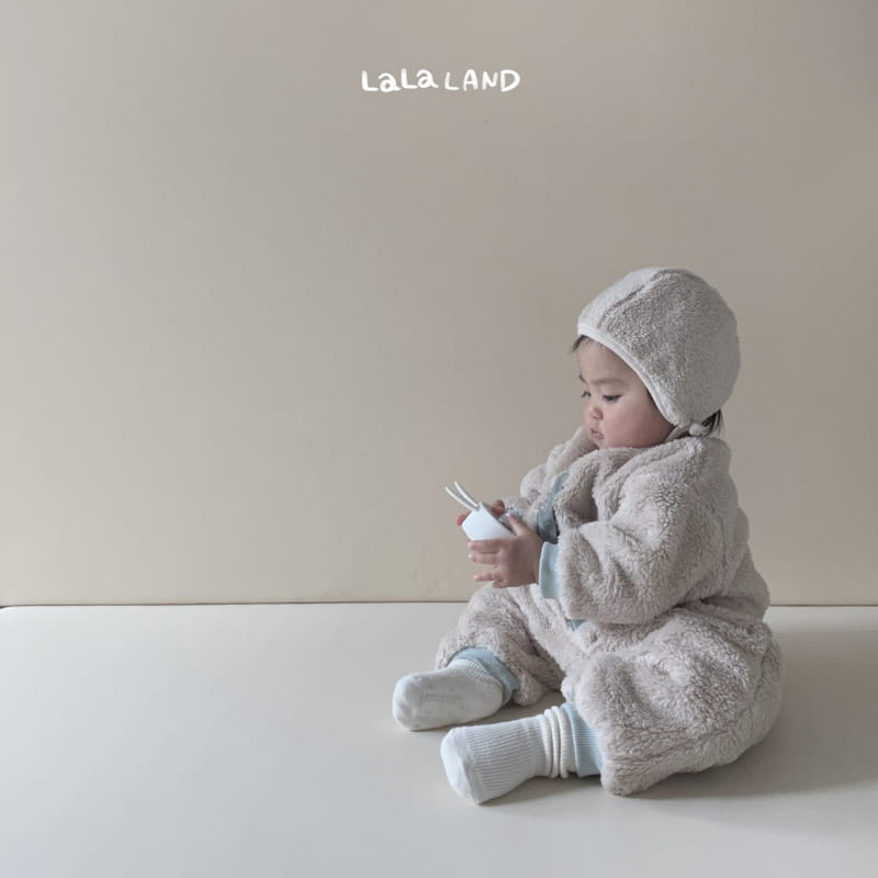 Lalaland - Korean Baby Fashion - #babyoninstagram - Bebe Fluffy Bodysuit - 7