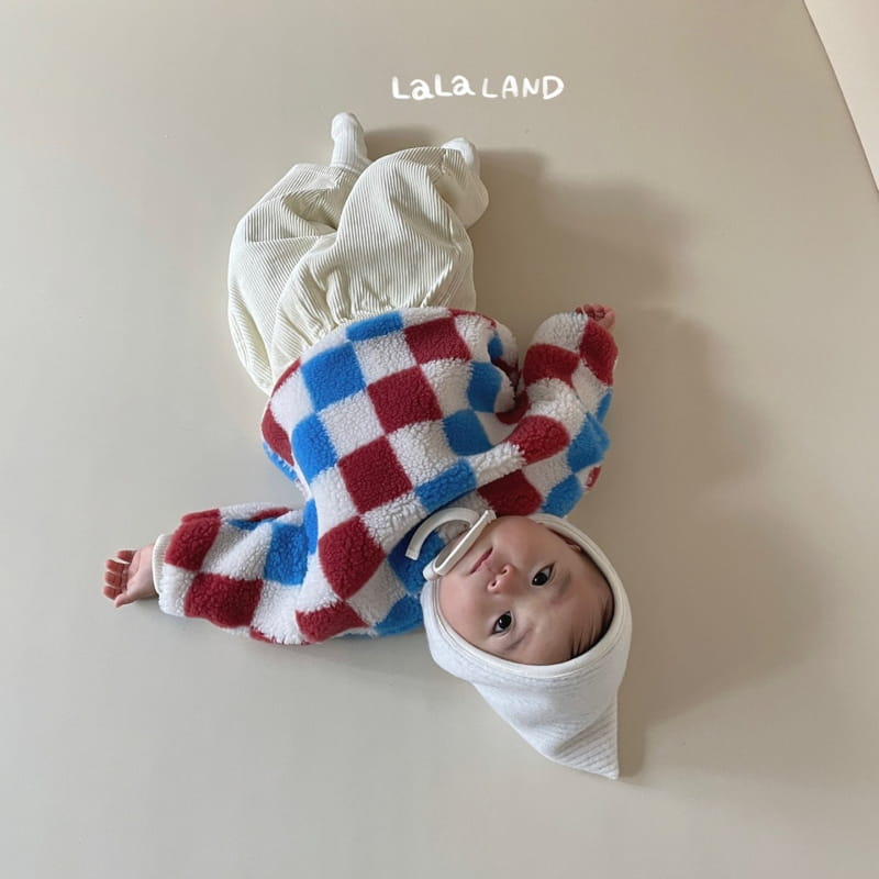 Lalaland - Korean Baby Fashion - #babyoninstagram - Bebe Rib Dungarees Pants - 12