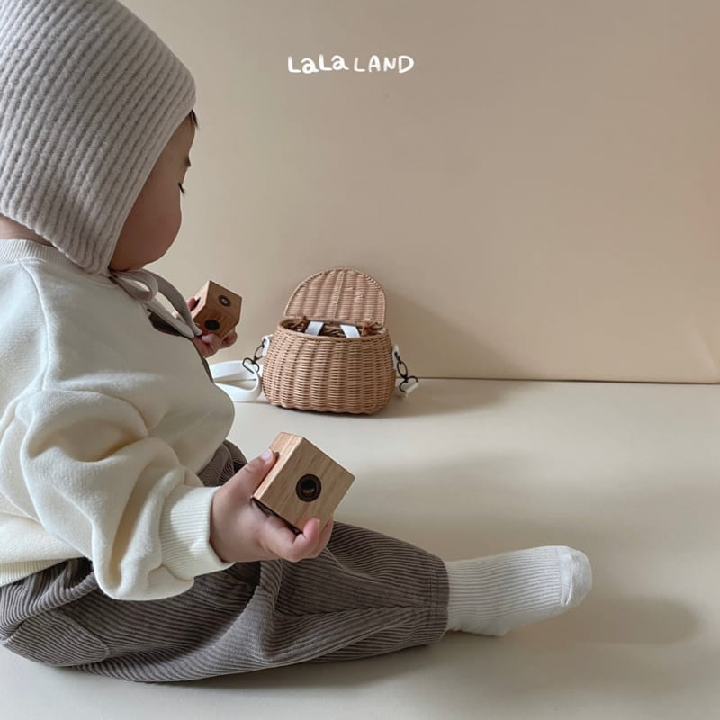 Lalaland - Korean Baby Fashion - #babyoninstagram - Bebe Bear Doll Sweatshirt - 9