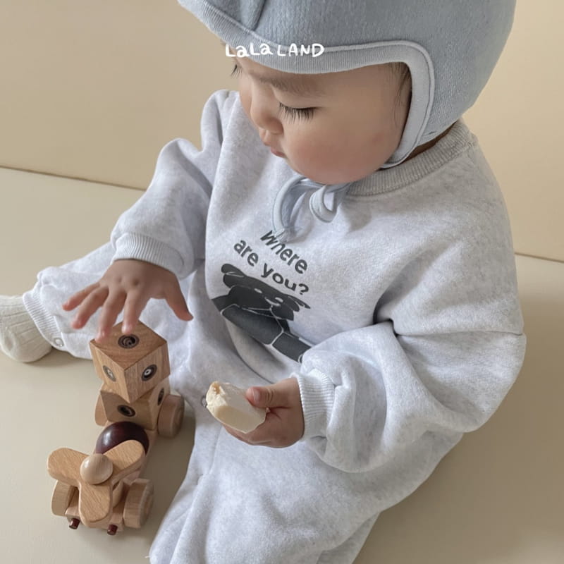 Lalaland - Korean Baby Fashion - #babyootd - Bebe Wear Bear Bodysuit - 8