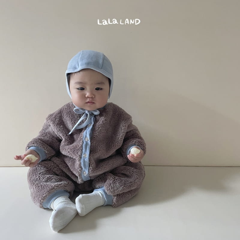 Lalaland - Korean Baby Fashion - #babyoutfit - Bebe Fluffy Bodysuit - 10