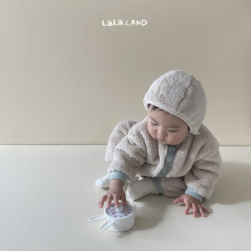 Lalaland - Korean Baby Fashion - #babyoutfit - Bebe Fluffy Bodysuit - 9