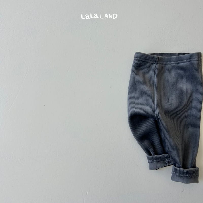 Lalaland - Korean Baby Fashion - #babyootd - Bebe Rib Mink Leggings - 4