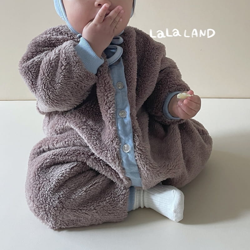 Lalaland - Korean Baby Fashion - #babywear - Bebe Fluffy Bodysuit - 11