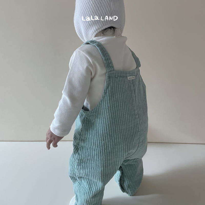 Lalaland - Korean Baby Fashion - #babywear - Bebe Toy Dungarees Bodysuit - 9