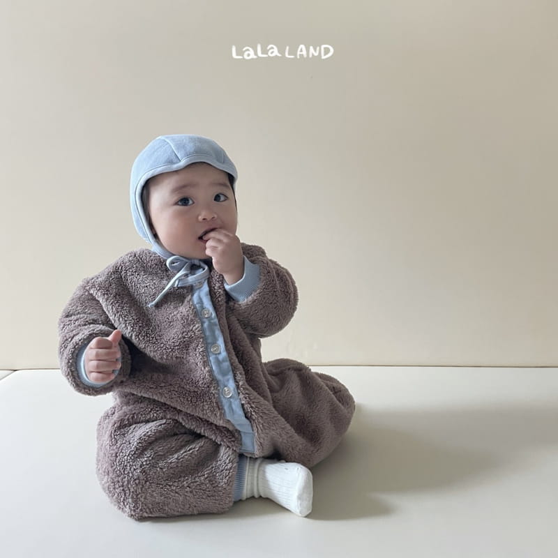 Lalaland - Korean Baby Fashion - #onlinebabyboutique - Bebe Fluffy Bodysuit - 12