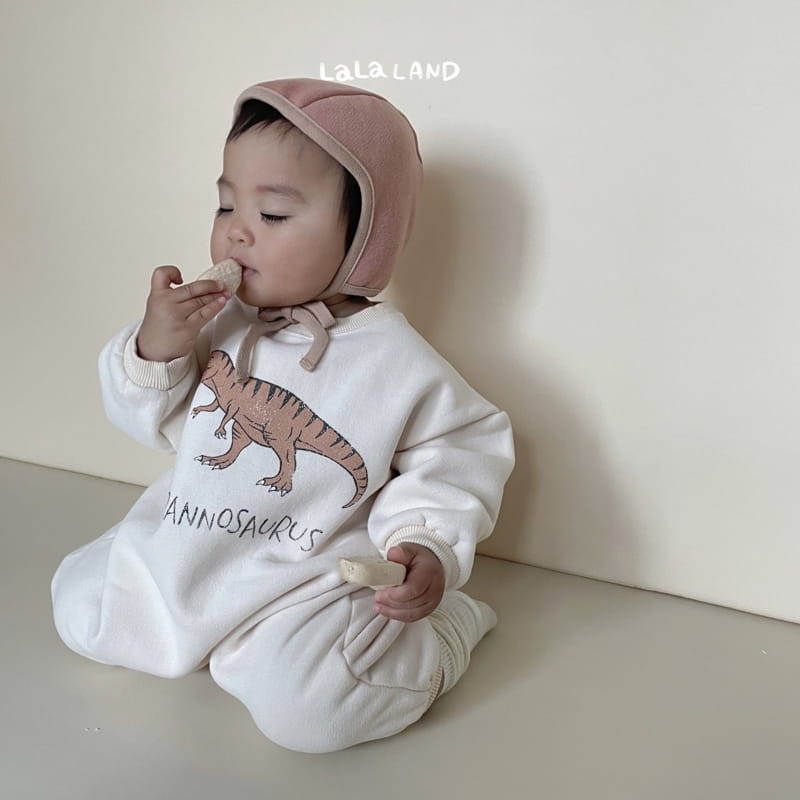 Lalaland - Korean Baby Fashion - #onlinebabyshop - Bebe Dino Bodysuit - 12