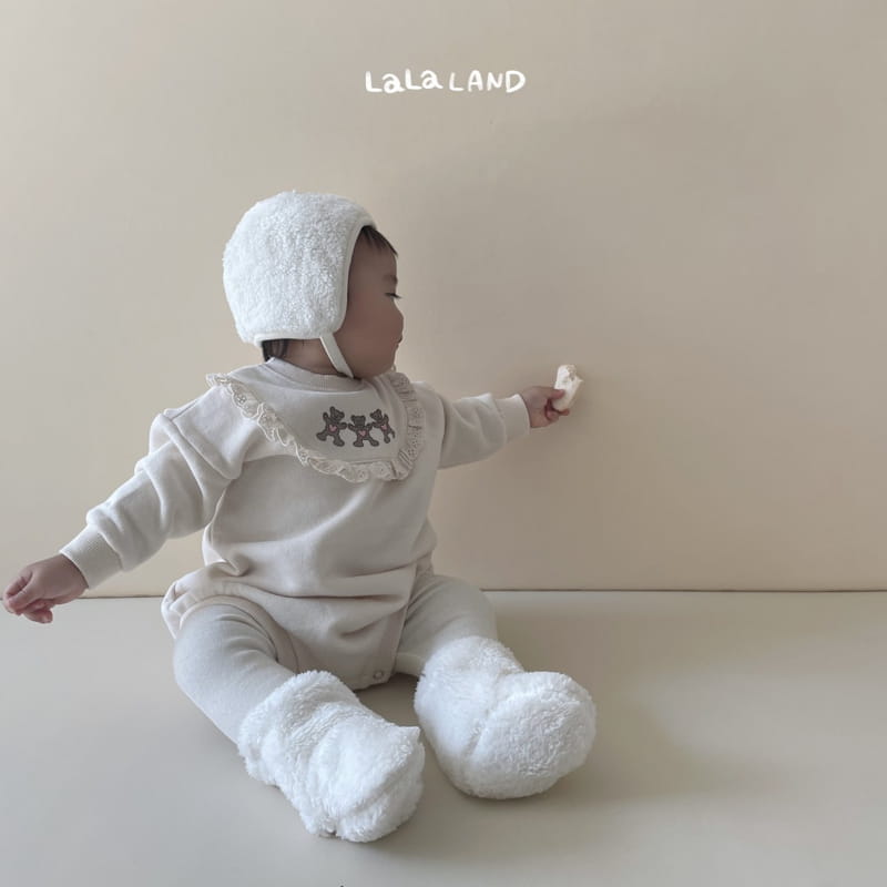 Lalaland - Korean Baby Fashion - #onlinebabyshop - Bebe Bear Vely Bodysuit - 10