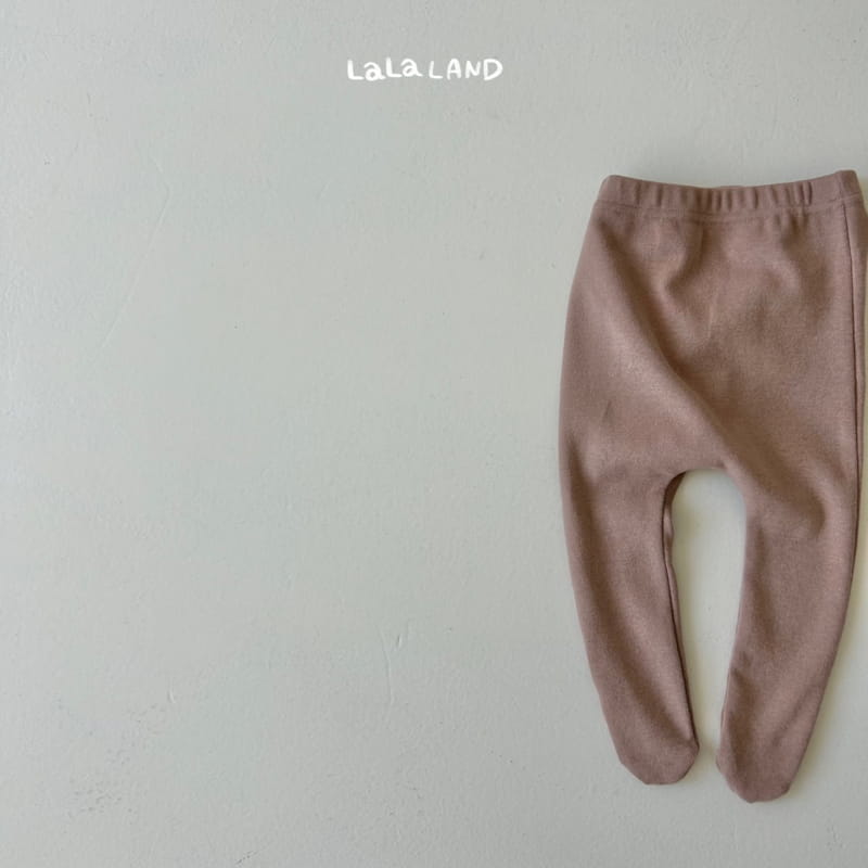 Lalaland - Korean Baby Fashion - #smilingbaby - Bebe Foot Leggings - 5