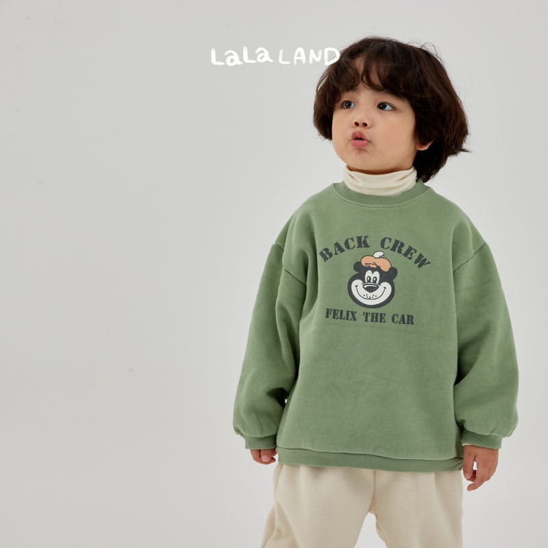 Lalaland - Korean Children Fashion - #Kfashion4kids - Crew Sweatshirt - 3