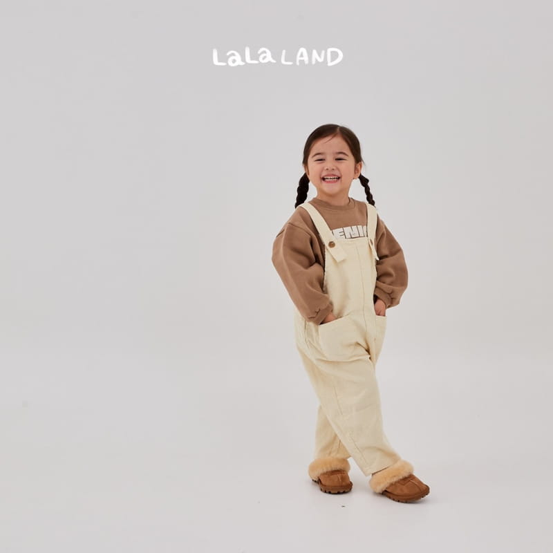 Lalaland - Korean Children Fashion - #Kfashion4kids - Toy Rib Dungarees - 9