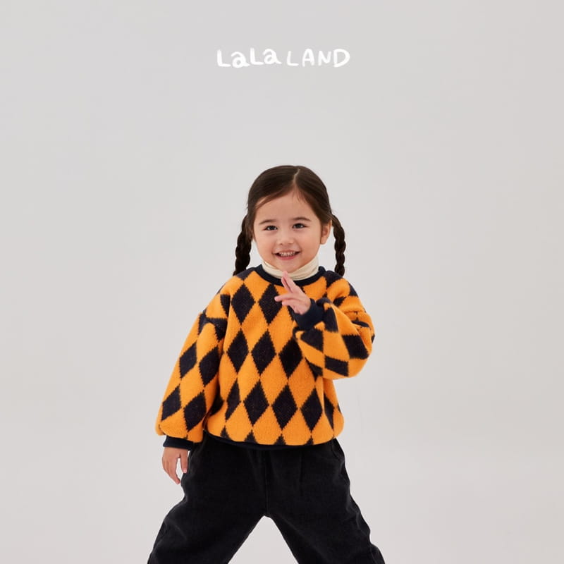 Lalaland - Korean Children Fashion - #childofig - Dia Jacquard Sweatshirt - 10