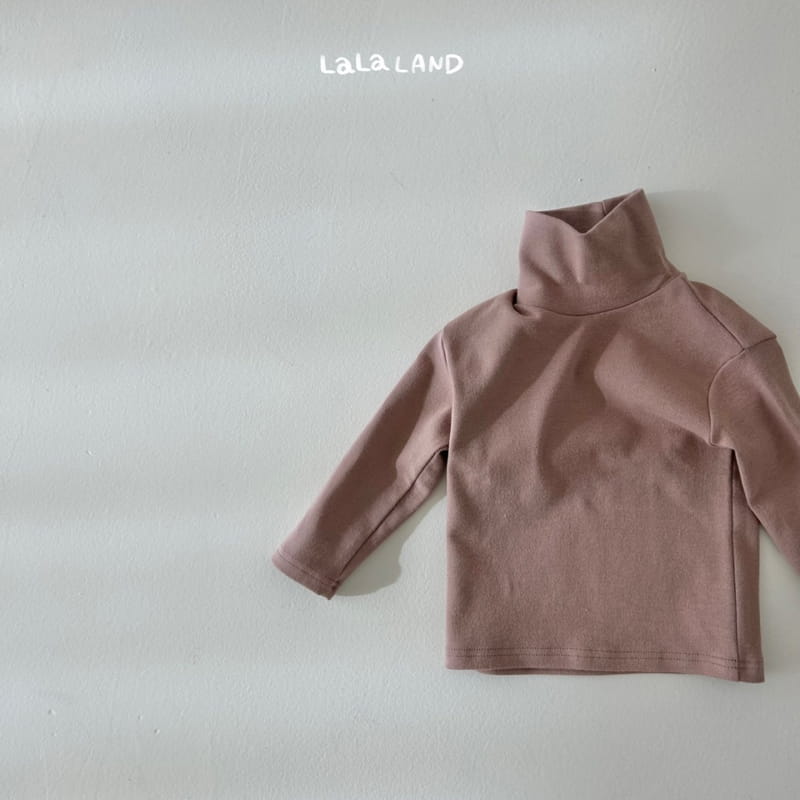 Lalaland - Korean Children Fashion - #childofig - Long Neck Turtleneck Tee - 6