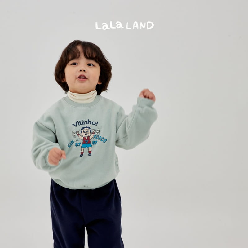 Lalaland - Korean Children Fashion - #childrensboutique - Weightlifting Sweatshirt - 3