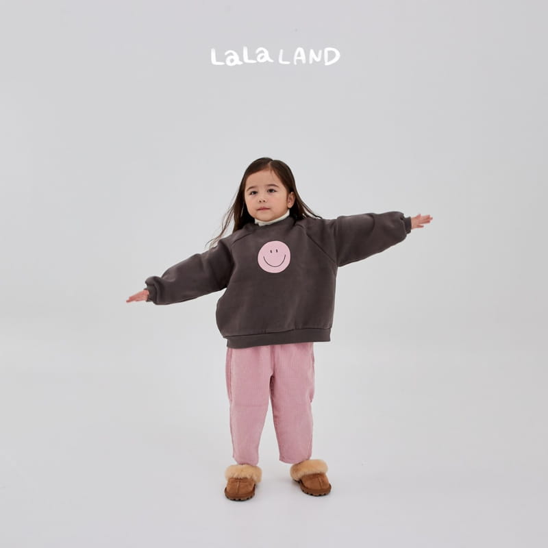 Lalaland - Korean Children Fashion - #designkidswear - Smile Sweatshirt - 3