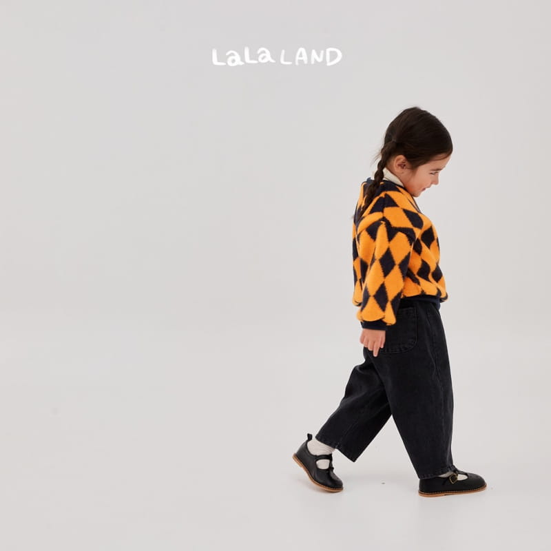 Lalaland - Korean Children Fashion - #designkidswear - Dia Jacquard Sweatshirt - 12