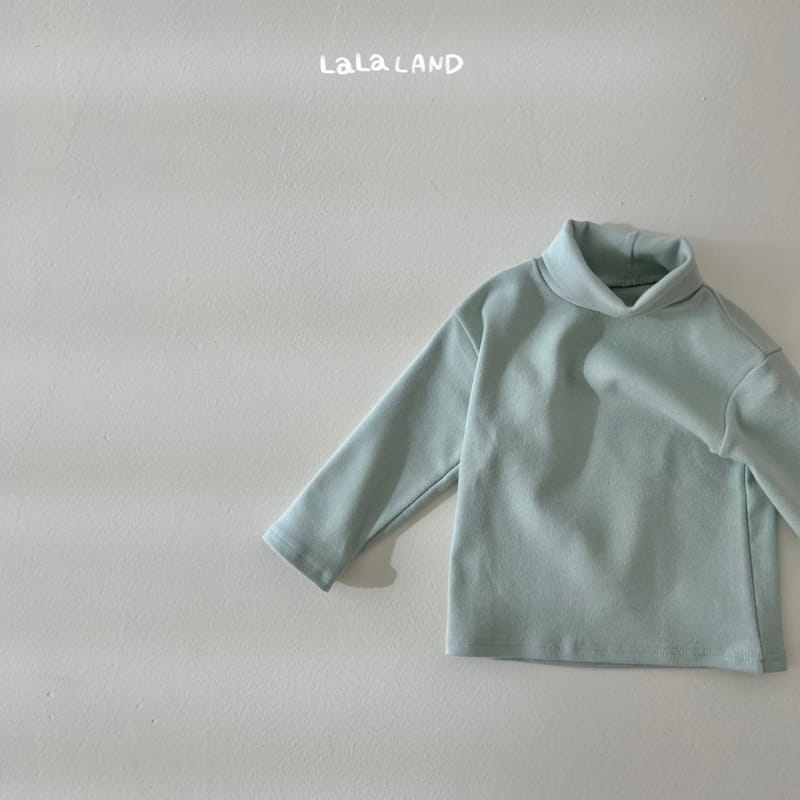 Lalaland - Korean Children Fashion - #discoveringself - Long Neck Turtleneck Tee - 9