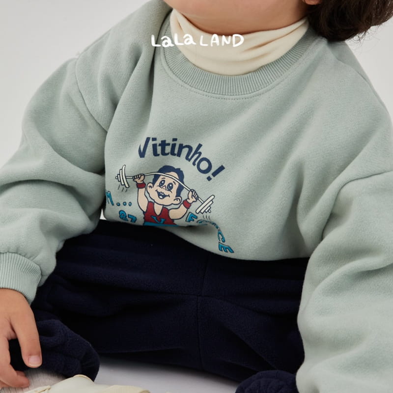 Lalaland - Korean Children Fashion - #fashionkids - Weightlifting Sweatshirt - 6