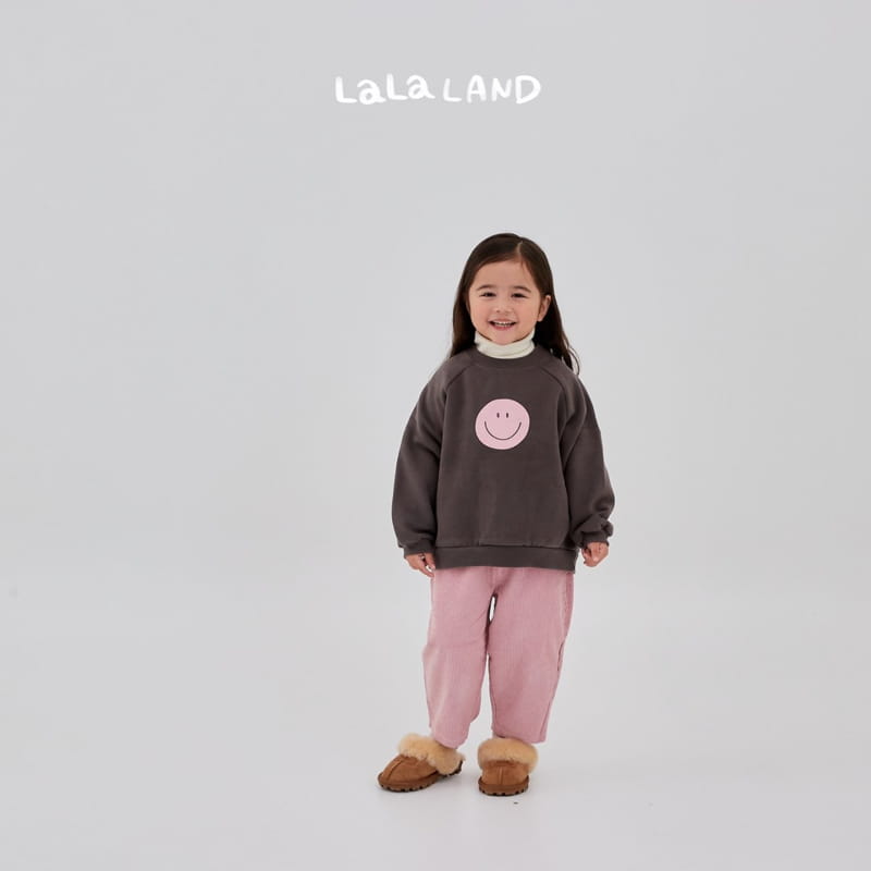 Lalaland - Korean Children Fashion - #fashionkids - Smile Sweatshirt - 5