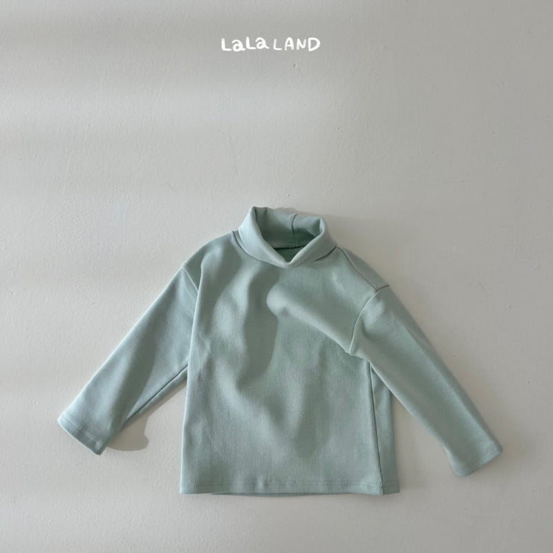 Lalaland - Korean Children Fashion - #fashionkids - Long Neck Turtleneck Tee - 10