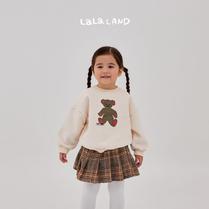 Lalaland - Korean Children Fashion - #kidsshorts - London Check Skirt