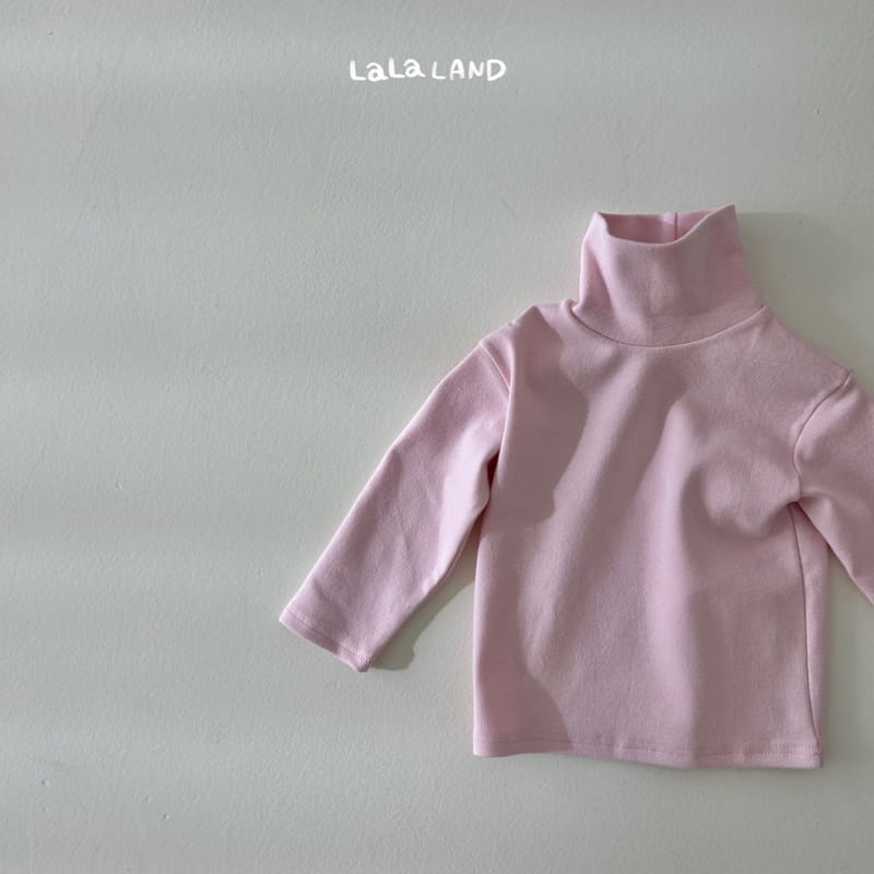 Lalaland - Korean Children Fashion - #kidsstore - Long Neck Turtleneck Tee - 12