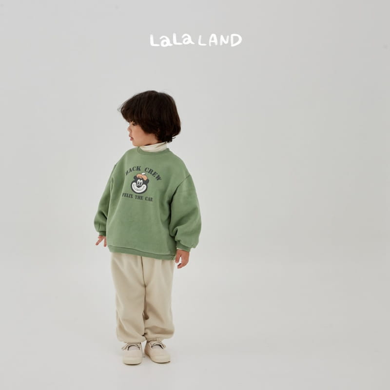 Lalaland - Korean Children Fashion - #kidzfashiontrend - Crew Sweatshirt - 2