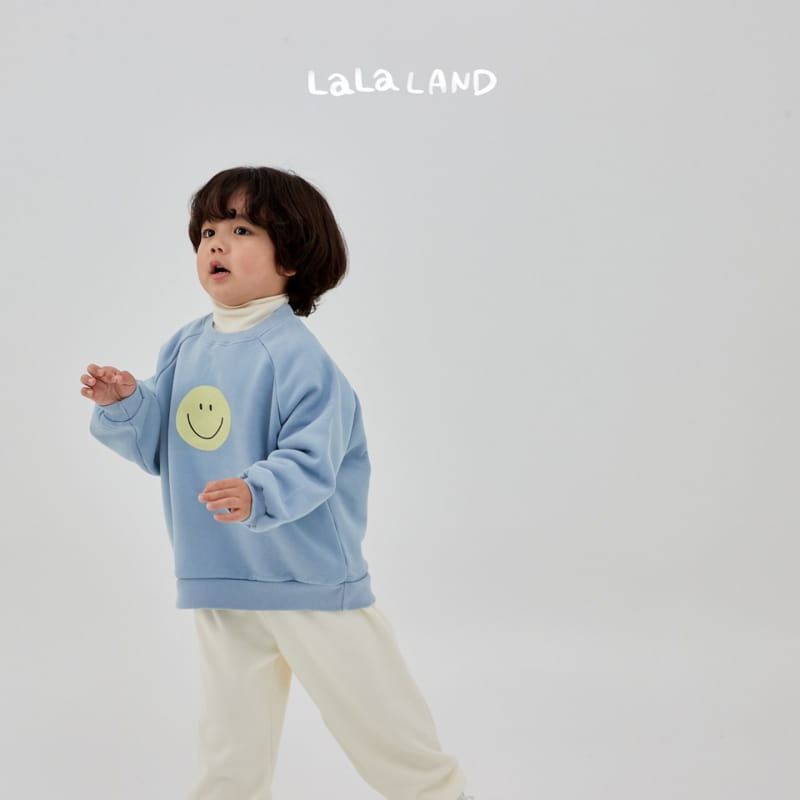 Lalaland - Korean Children Fashion - #kidzfashiontrend - Smile Sweatshirt - 8