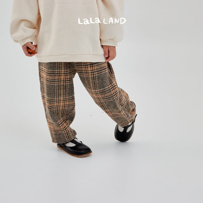 Lalaland - Korean Children Fashion - #kidsstore - London Check Pants - 4