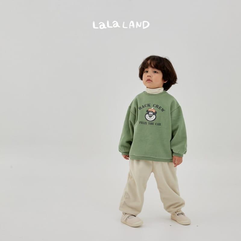 Lalaland - Korean Children Fashion - #Kfashion4kids - Crew Sweatshirt - 4