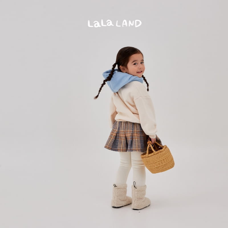 Lalaland - Korean Children Fashion - #littlefashionista - London Check Skirt - 5