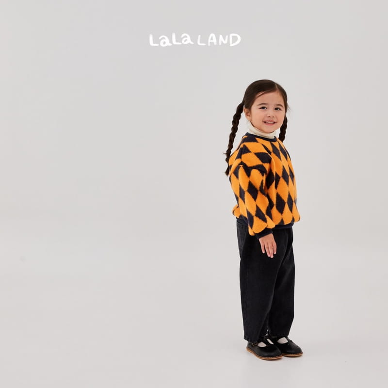 Lalaland - Korean Children Fashion - #littlefashionista - Dia Jacquard Sweatshirt - 3