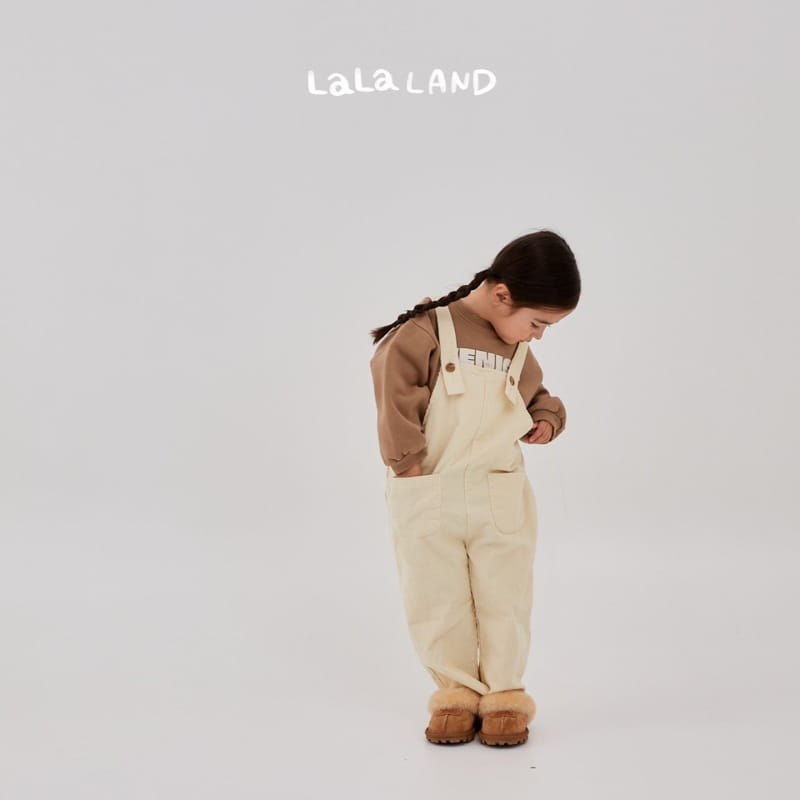 Lalaland - Korean Children Fashion - #littlefashionista - Toy Rib Dungarees - 10