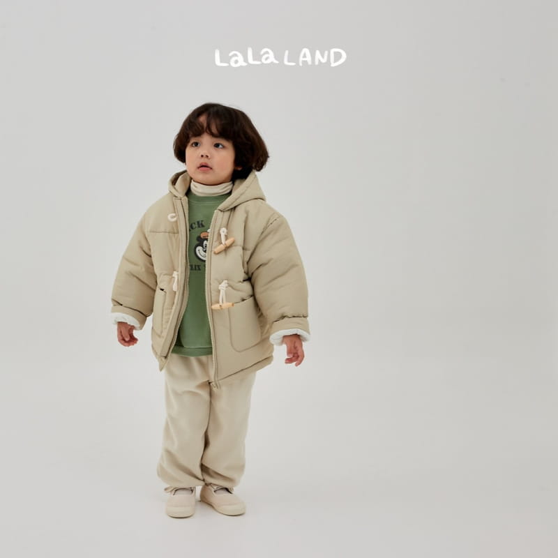 Lalaland - Korean Children Fashion - #littlefashionista - Dduckboki Hoody Padding Jacket - 7