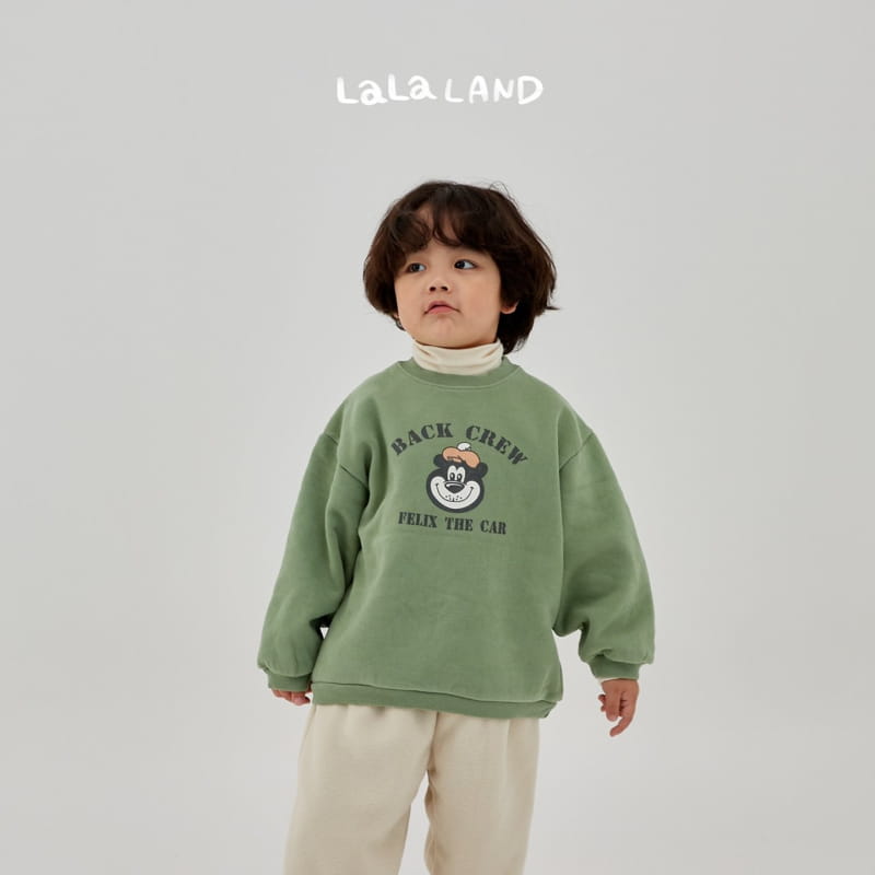 Lalaland - Korean Children Fashion - #magicofchildhood - Crew Sweatshirt - 5