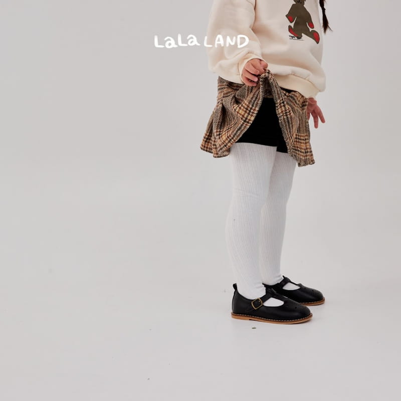 Lalaland - Korean Children Fashion - #minifashionista - London Check Skirt - 7