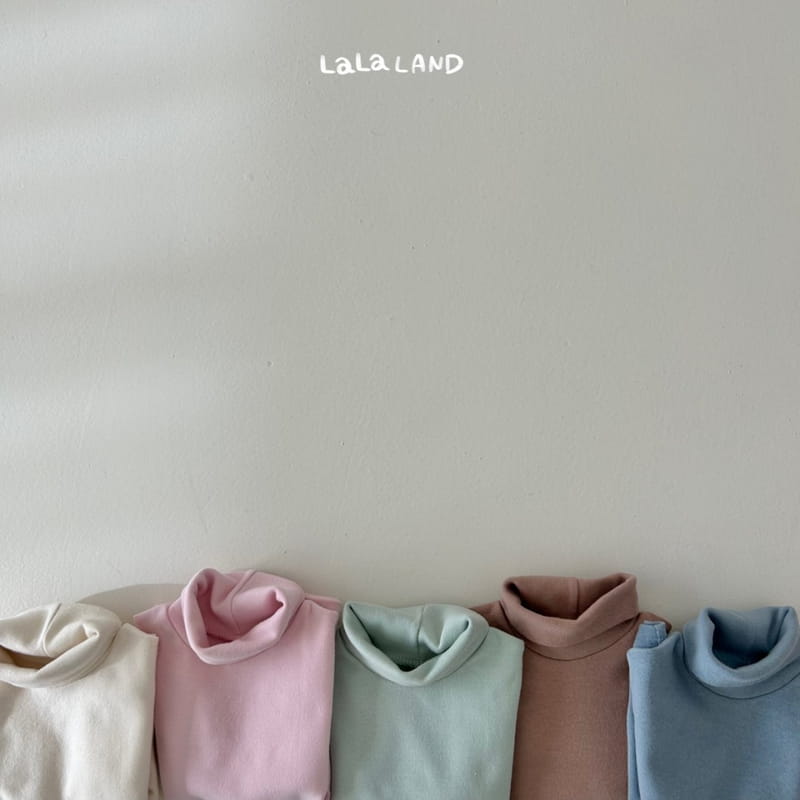 Lalaland - Korean Children Fashion - #minifashionista - Long Neck Turtleneck Tee