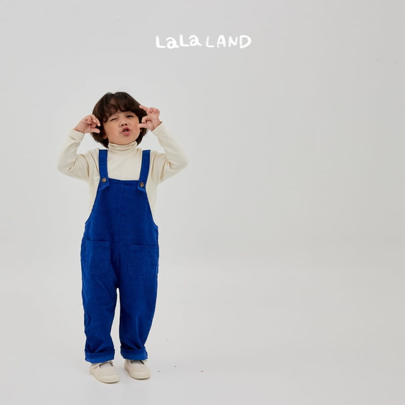 Lalaland - Korean Children Fashion - #minifashionista - Toy Rib Dungarees - 12