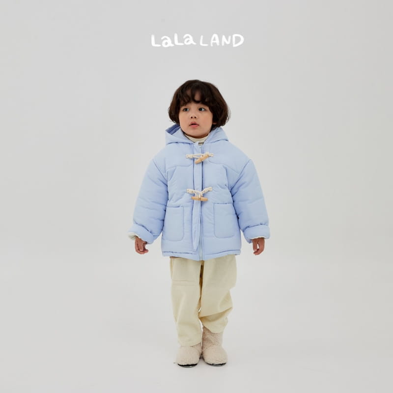 Lalaland - Korean Children Fashion - #minifashionista - Dduckboki Hoody Padding Jacket - 9