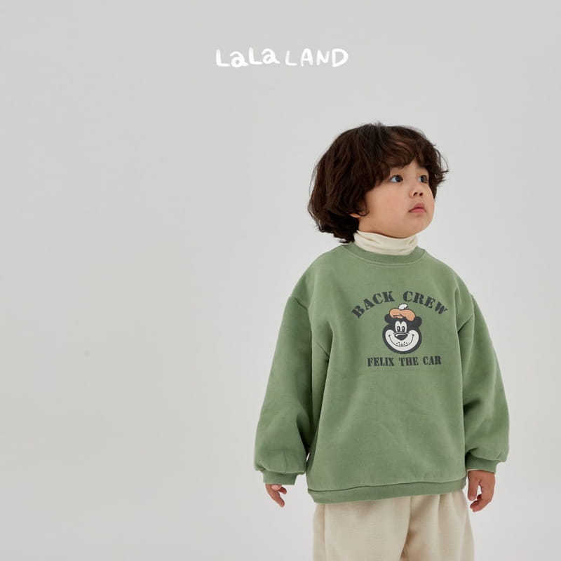 Lalaland - Korean Children Fashion - #prettylittlegirls - Crew Sweatshirt - 7