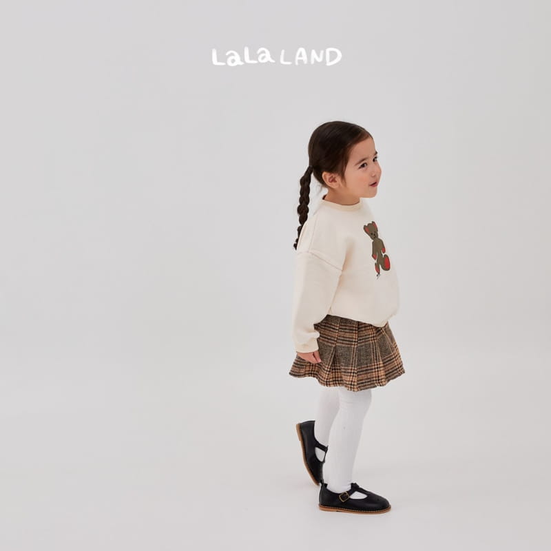 Lalaland - Korean Children Fashion - #prettylittlegirls - London Check Skirt - 8